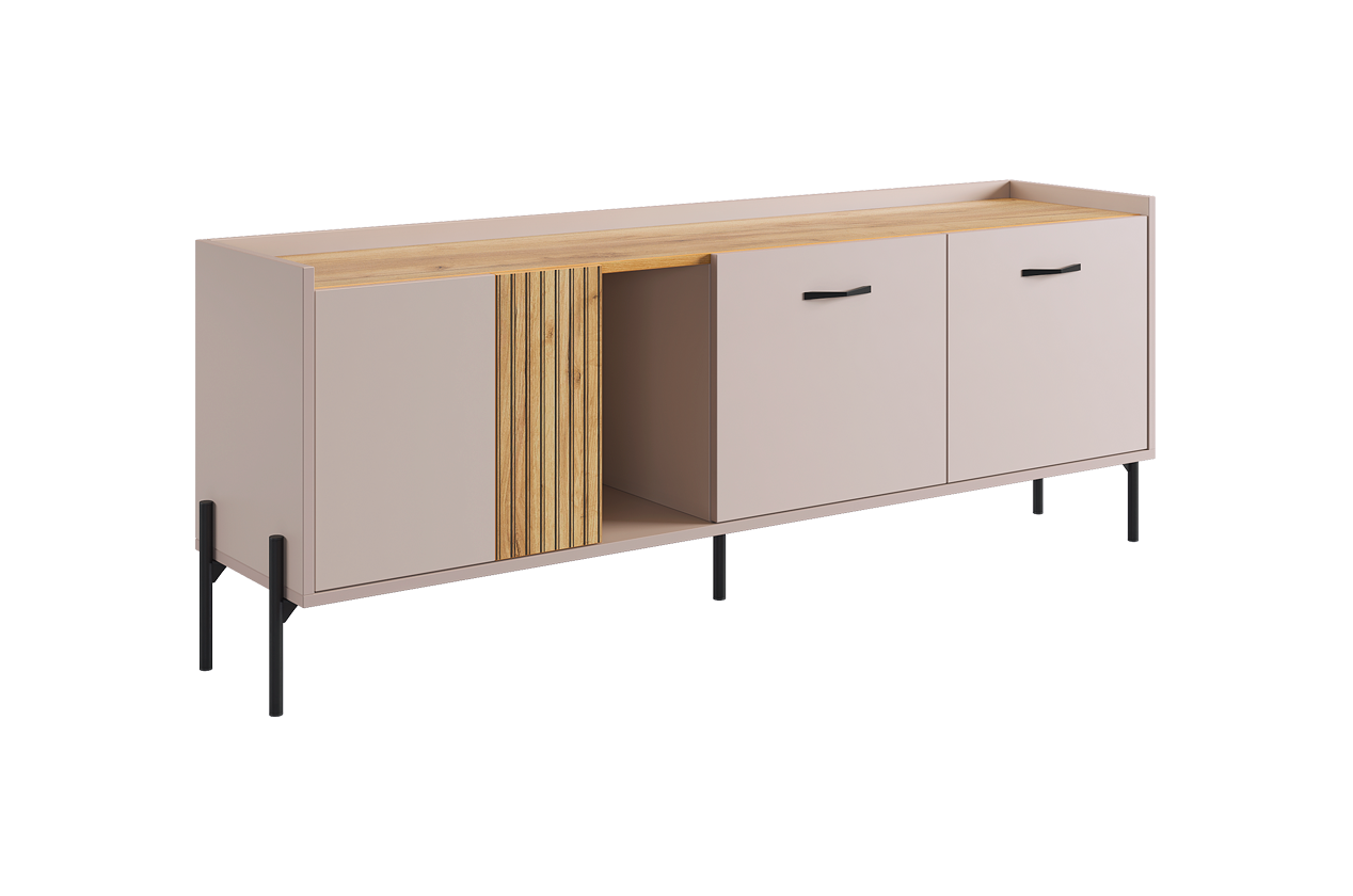 Доминика Тумба 2 (кашемир/дуб крафт золотой)