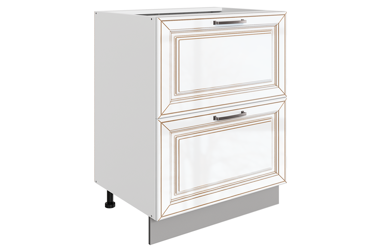 Атланта Шкаф рабочий L600 Старт (2 ящ.) (эмаль)