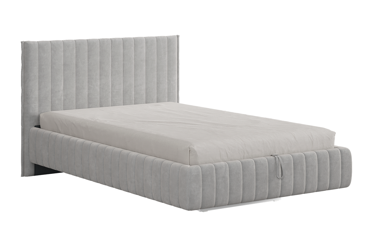 Кровать с подъемным механизмом Твикс 120х200 см (галька (велюр))