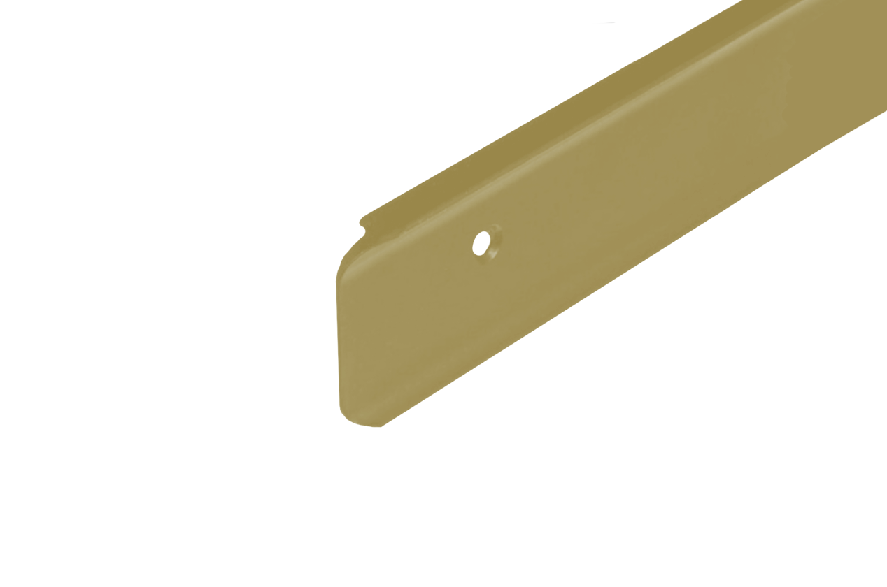 Соединительная угловая планка для столешницы 38мм (золото) Кухня (золото матовое)