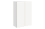 Фьюжн Шкаф навесной L600 Н900 (2 дв. гл.) (эмаль)