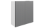Марта Шкаф навесной L800 Н900 (2 дв. гл.)
