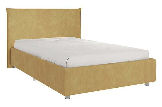 Кровать с основанием Квест 120х200 см (медовый (велюр))