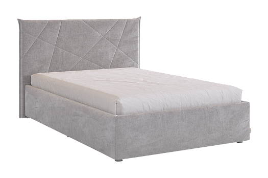 Кровать с основанием Квест 120х200 см (оникс (велюр))