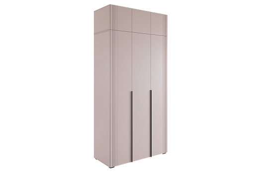 Шкаф трехдверный "Катрин К3" (кашемир/фрапучино матовый)