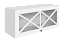 Мишель Шкаф навесной L800 Н360 (1 дв. крест.) (эмаль)