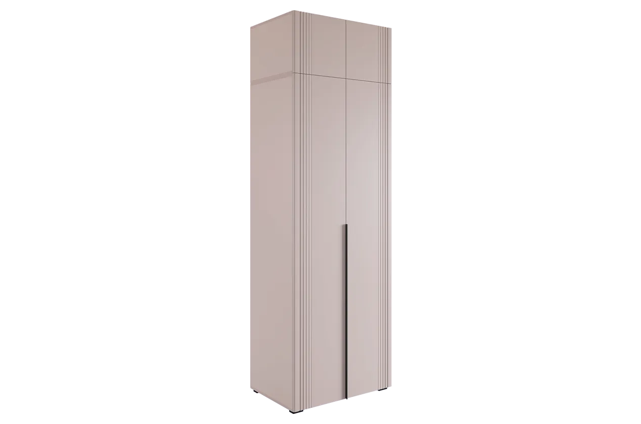 Шкаф двухдверный "Катрин К4" (кашемир/фрапучино матовый)