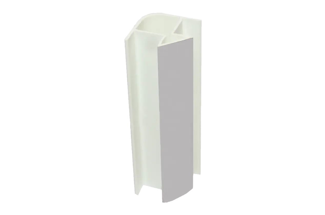 Профиль соединительный для цоколя Н150 угол 90 внутренний Кухня (титан)