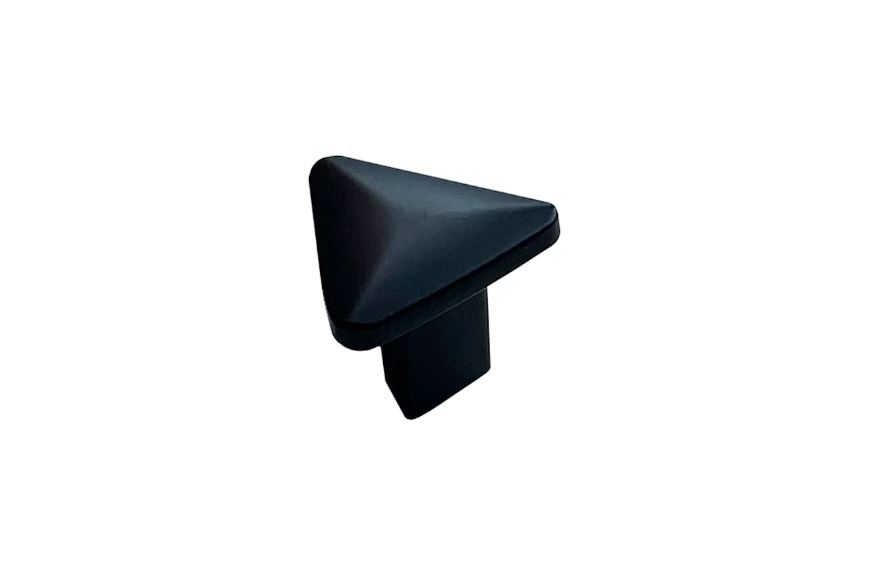 Ручка кнопка 0009 (0) (черный матовый)