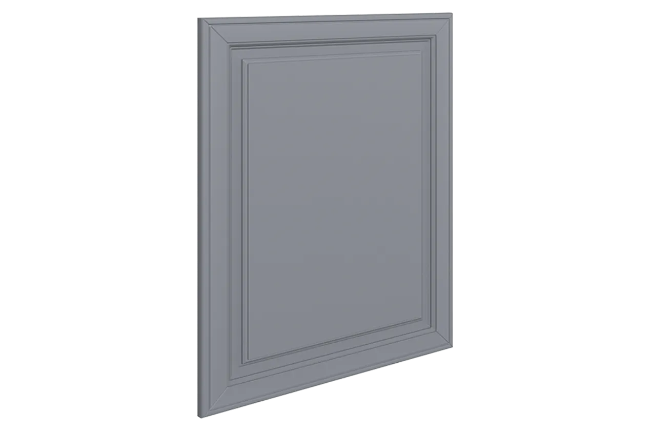 Мишель Дверь (Декор) L551 Шкаф рабочий (эмаль) (серый)