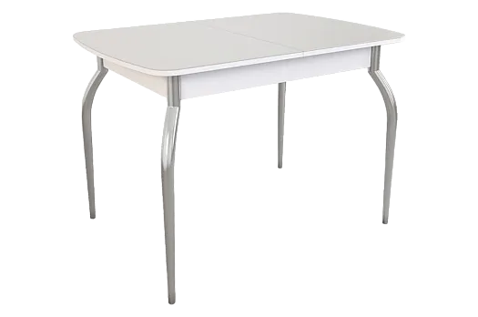 Стол обеденный раздвижной Танго (белый/белый)