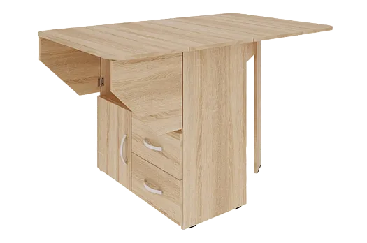 Стол-тумба раскладной (дуб сонома)