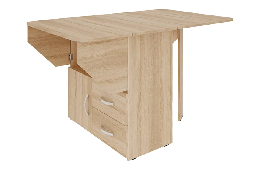 Стол-тумба раскладной (дуб сонома)