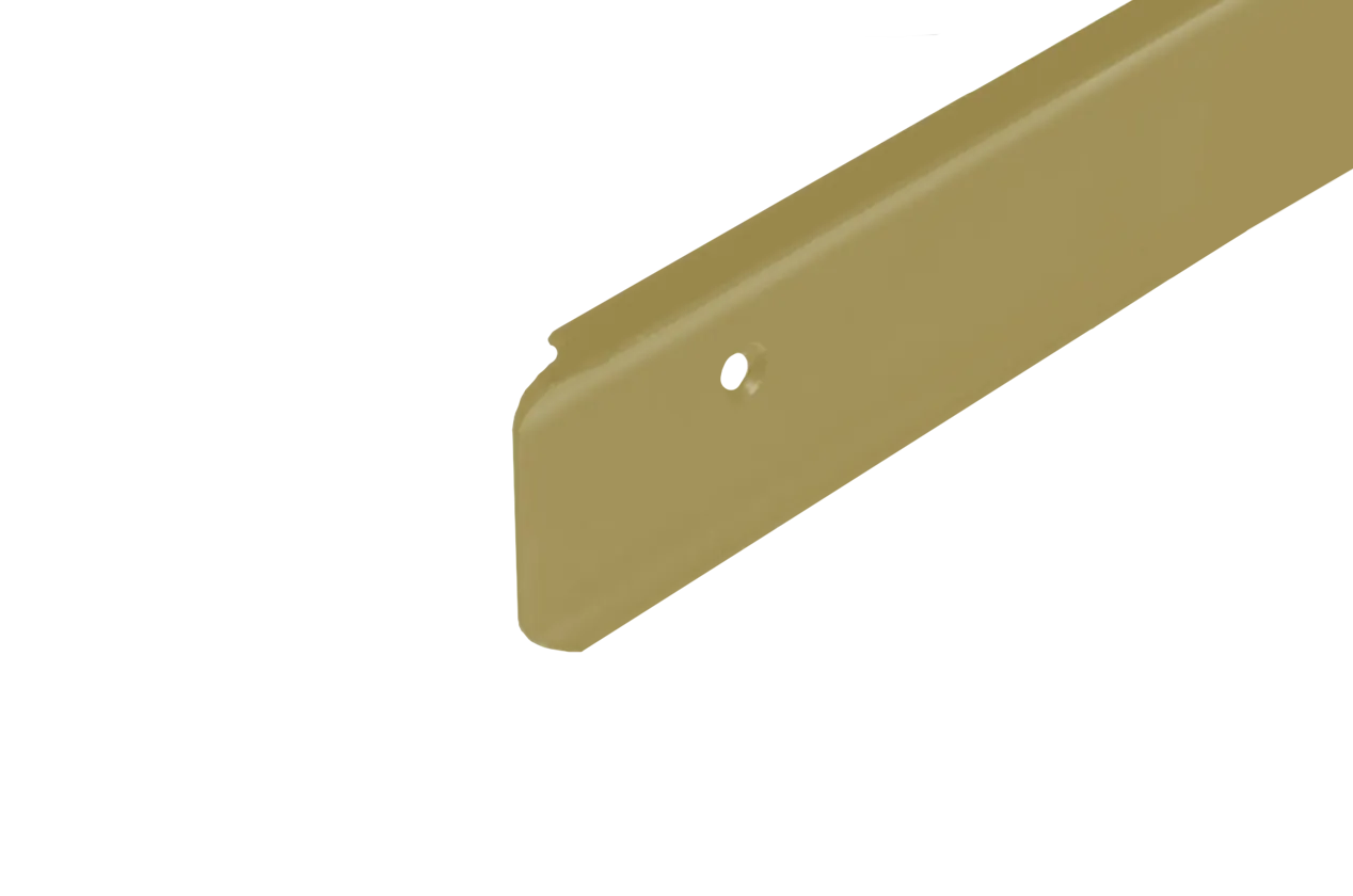 Соединительная угловая планка для столешницы 38мм (золото) Кухня (золото матовое)